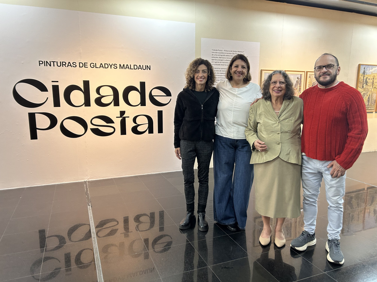 CIDADE POSTAL – Pinturas de Gladys Maldaun